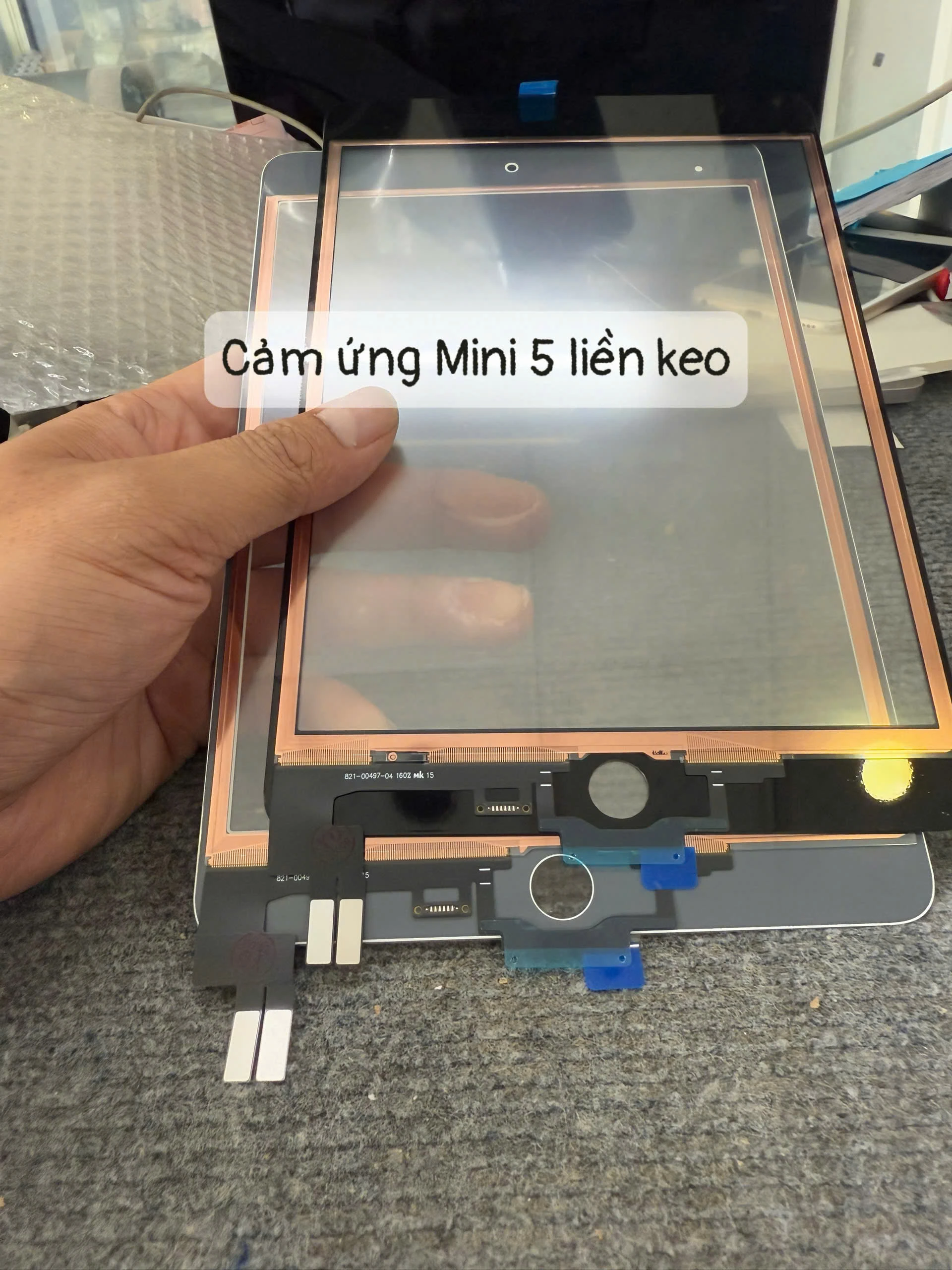 📌 Cảm Ứng iPad Mini 5 Zin New – Mạch Đồng, Liền Keo | Model A2124, A2125, A2126, A2133 | Độ Bền Cao – Thay Thế Nhanh