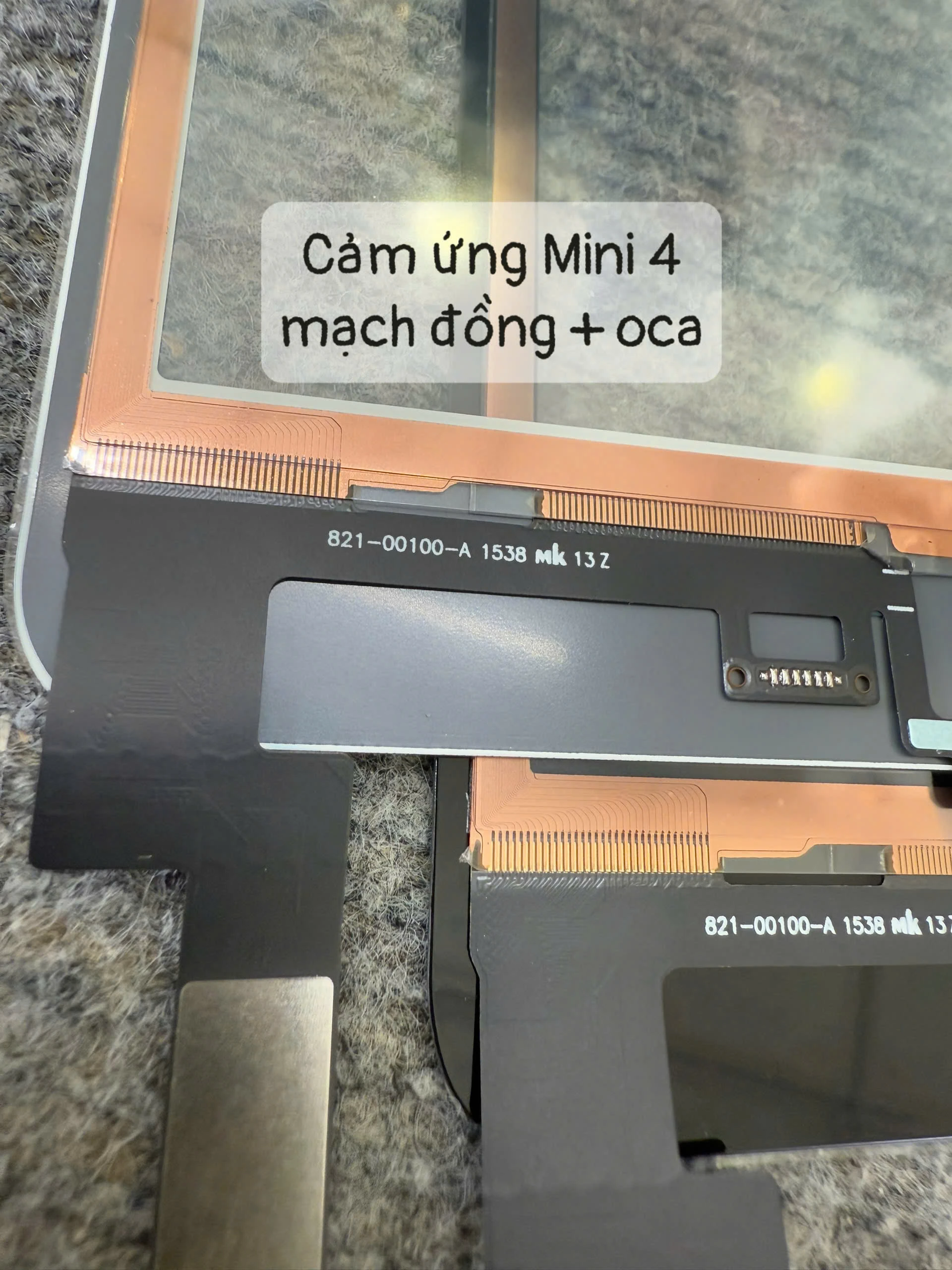 📌 Cảm Ứng iPad Mini 4 Zin New – Mạch Đồng, Liền Keo | Model A1538, A1550 | Độ Bền Cao – Tiện Lắp Ráp