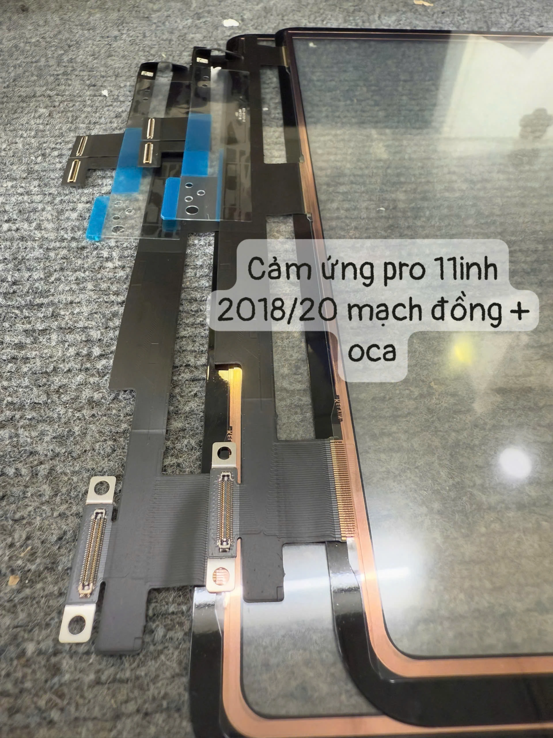 📌 Cảm Ứng iPad Pro 11 inch 2018 Zin New – Mạch Đồng, Liền Keo | Model A1980, A2013, A1934, A1979 | Độ Bền Cao – Hỗ Trợ Apple Pencil