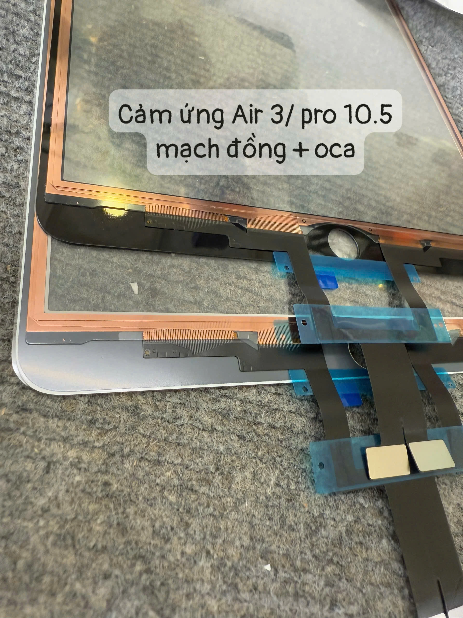 📌 Cảm Ứng iPad Air 3 / Pro 10.5 Zin New – Mạch Đồng, Liền Keo | Model A2152, A2123, A2153, A2154, A1701, A1709 | Độ Bền Cao – Thay Thế Nhanh