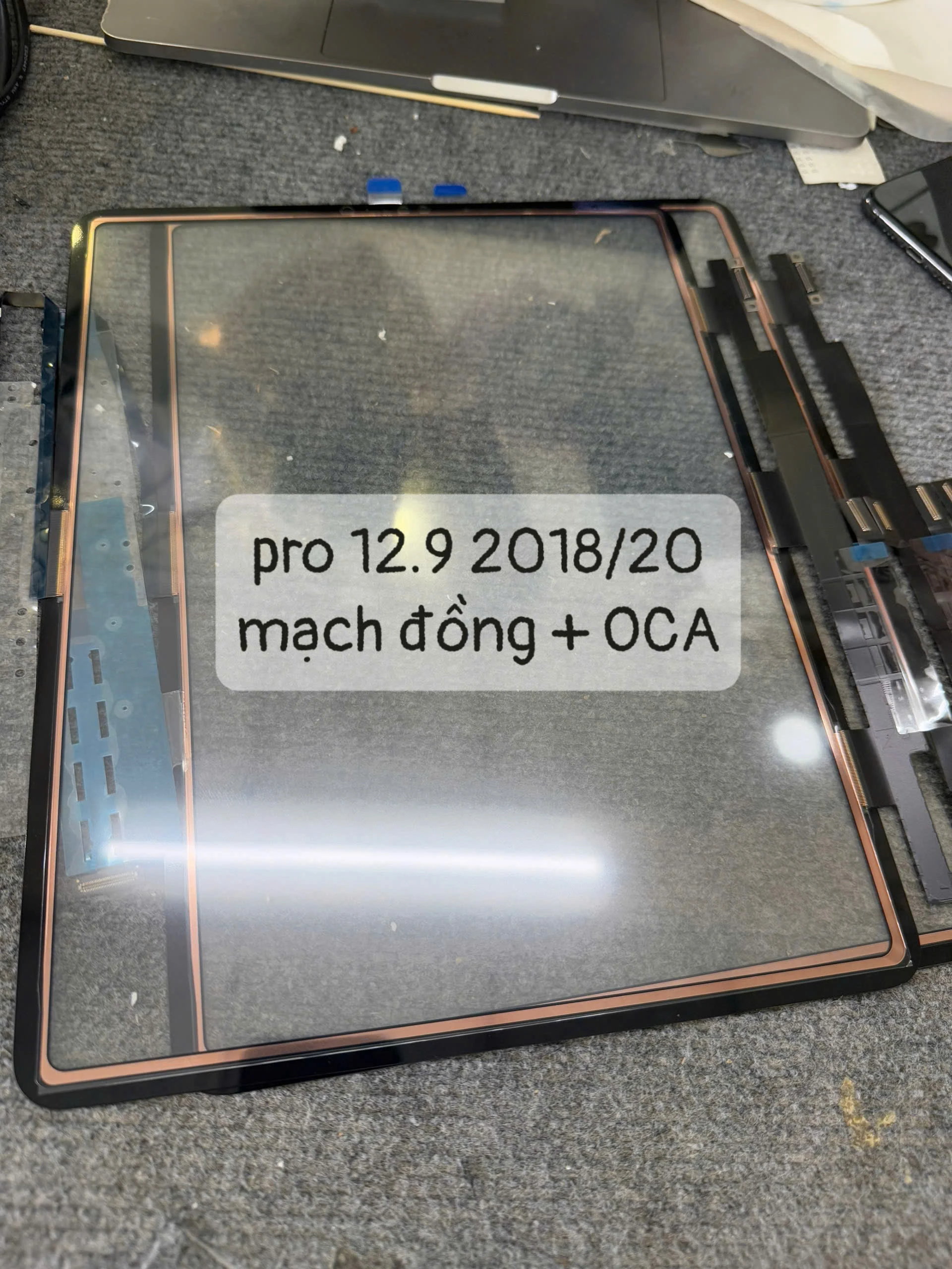 📌 Cảm Ứng iPad Pro 12.9 inch 2018 / 2020 Zin New – Mạch Đồng, Liền Keo | Model A1876, A2014, A1895, A1983, A2229, A2069, A2232, A2233 | Độ Bền Cao – Hỗ Trợ Apple Pencil